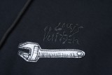 Louis vuitton Hand-Painted Tool Pattern Hoodie Black 8.14