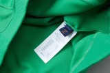 Louis vuitton solid color textured hoodie Green 8.14