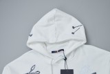 Louis vuitton Hand-Painted Tool Pattern Hoodie White 8.14