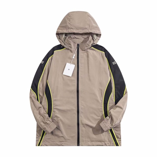 Givenchy Spliced ​​sports long-sleeved jacket 9.3