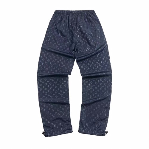 Louis Vuitton Classic Logo Tapered Trousers Dark Blue 9.3