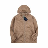 Louis Vuitton Classic pattern zipper Reversible Jacket Brow 9.3
