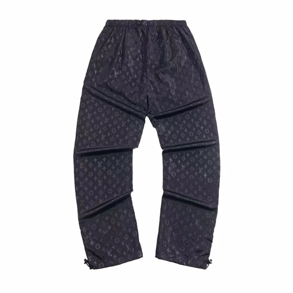 Louis Vuitton Classic Logo Tapered Trousers Blue 9.3