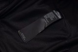 Balenciaga Contrast color patchwork long sleeve jacket Black 9.3