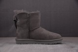 UGG Mini Bailey Bow II Boot Grey (Women's)