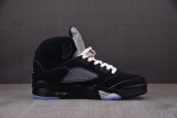 Air Jordan 5 Black Metallic Reimagined