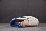 Jordan 1 Retro Low OG SP Fragment x Travis Scott Sail Military Blue