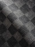 Louis Vuitton 25SS washed plaid denim trousers 01.03