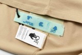 OFF-WHITE Hand-painted palm LOGO print short-sleeved T-shirt Brown 01.13