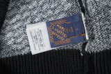 Louis Vuitton Checkered contrast long-sleeved sweater 01.13