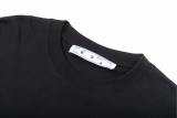 OFF-WHITE Playing Cards Logo Printed Short Sleeve T-Shirt Black 01.13