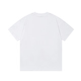 OFF-WHITE Hand-painted palm LOGO print short-sleeved T-shirt White 01.13