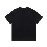 OFF-WHITE Hand-painted palm LOGO print short-sleeved T-shirt Black 01.13