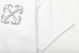 OFF-WHITE Charizard LOGO printed short-sleeved T-shirt White 01.13