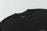 Balenciaga 25ss melted letter print short-sleeved T-shirt Black 25218
