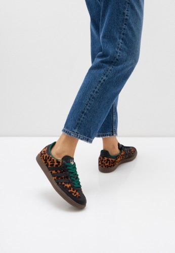 adidas Samba OG Black Green Leopard