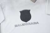 Balenciaga 24ss Towel Lion Short Sleeve T-Shirt White 25306