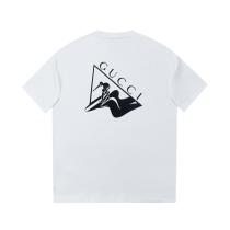 Gucci 24ss surf print short-sleeved T-shirt White 25306