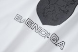 Balenciaga 24ss Towel Lion Short Sleeve T-Shirt White 25306