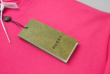 Gucci 24ss surf print short-sleeved T-shirt Pink 25306