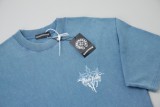Chrome Hearts 24ss Lightning Diamond Short Sleeve T-shirt Blue 25306