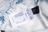 Louis Vuitton 24ss retro hand-painted print suit shorts Blue 25306