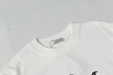 Dior handwritten signature short-sleeved T-shirt White 25313