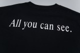 Balenciaga Sunglasses Print Short Sleeve T-shirt Black 25313