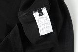 Chrome collar Sanskrit logo pocket short sleeve T-shirt Black 25313