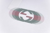 Gucci overlapping logo print short-sleeved T-shirt White 25320