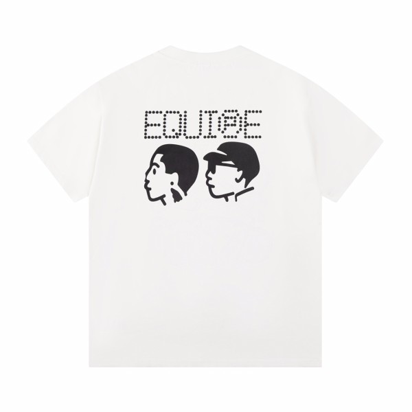 Louis Vuitton & NIGO Designer Head Print Logo T-shirt White 25320