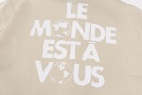 Louis Vuitton 25SS catwalk denim short-sleeved shirt light brown 25320