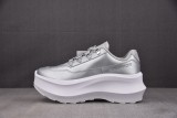 CDG x SALOMON SR811 Leather Platform Silver