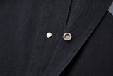 Louis Vuitton Heavy Washed Denim Shirt Black 25327