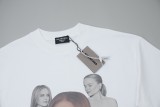 Balenciaga ppkrit co-branded short-sleeved T-shirt White 25327