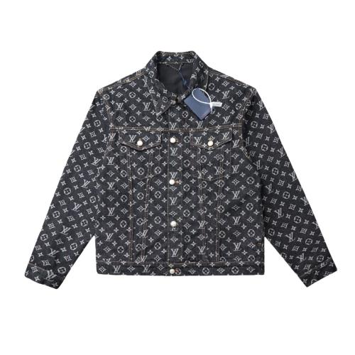 Louis Vuitton Heavy Duty Long Sleeve Denim Shirt 25327