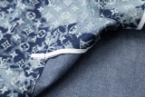 Louis Vuitton Sottfrunk jacquard denim short-sleeved shirt 25327