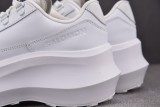 CDG x SALOMON SR811 Leather Platform White