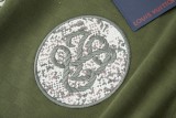 Louis Vuitton Checkerboard jacquard embroidered short-sleeved T-shirt 25327