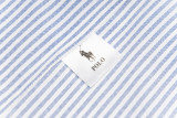 Ralph Lauren classic colorful small logo striped casual long-sleeved shirt 25403