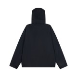 Gucci Classic Pattern Reversible Zip-Up Hooded Jacket 25403