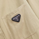 Prada fur collar work jacket 25403
