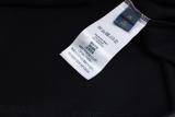 Louis Vuitton classic pattern bear print short-sleeved T-shirt Black 25424