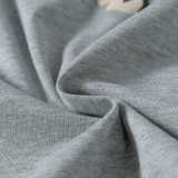 Denim Tears Classic Kapok logo short-sleeved T-shirt Grey 25509