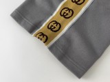 Gucci reflective stripes on the sides shorts Grey 25429