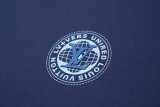 Louis Vuitton Silicone hot stamping design letter logo short sleeve T-shirt Blue 25529
