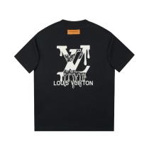 Louis Vuitton Thick 3D Ice Cream Letter Logo Short Sleeve T-shirt Black 25529