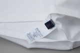 Louis Vuitton Embroidered floral and lettering logo short-sleeved T-shirt White 25529