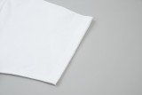 Louis Vuitton x Pharrell Williams letter logo short-sleeved T-shirt White 25529