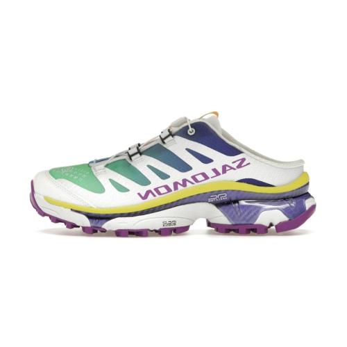 Salomon XT-4 Mule MM6 Maison Margiela Ivory Purple Multi